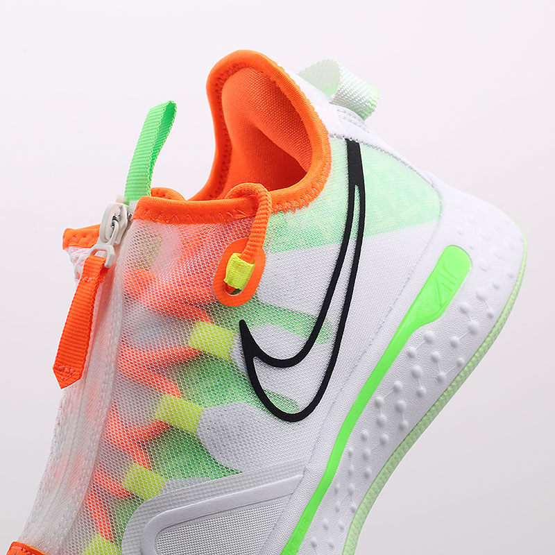  белые баскетбольные кроссовки Nike PG 4 Gatorade CD5078-100 - цена, описание, фото 5